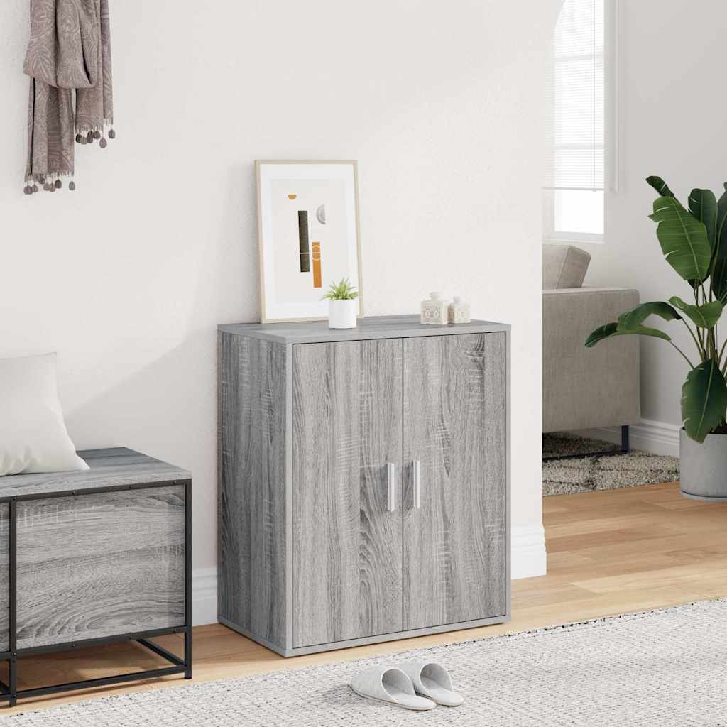 Armadi per scarpe 60 x 35 x 70 cm Sonoma grigio