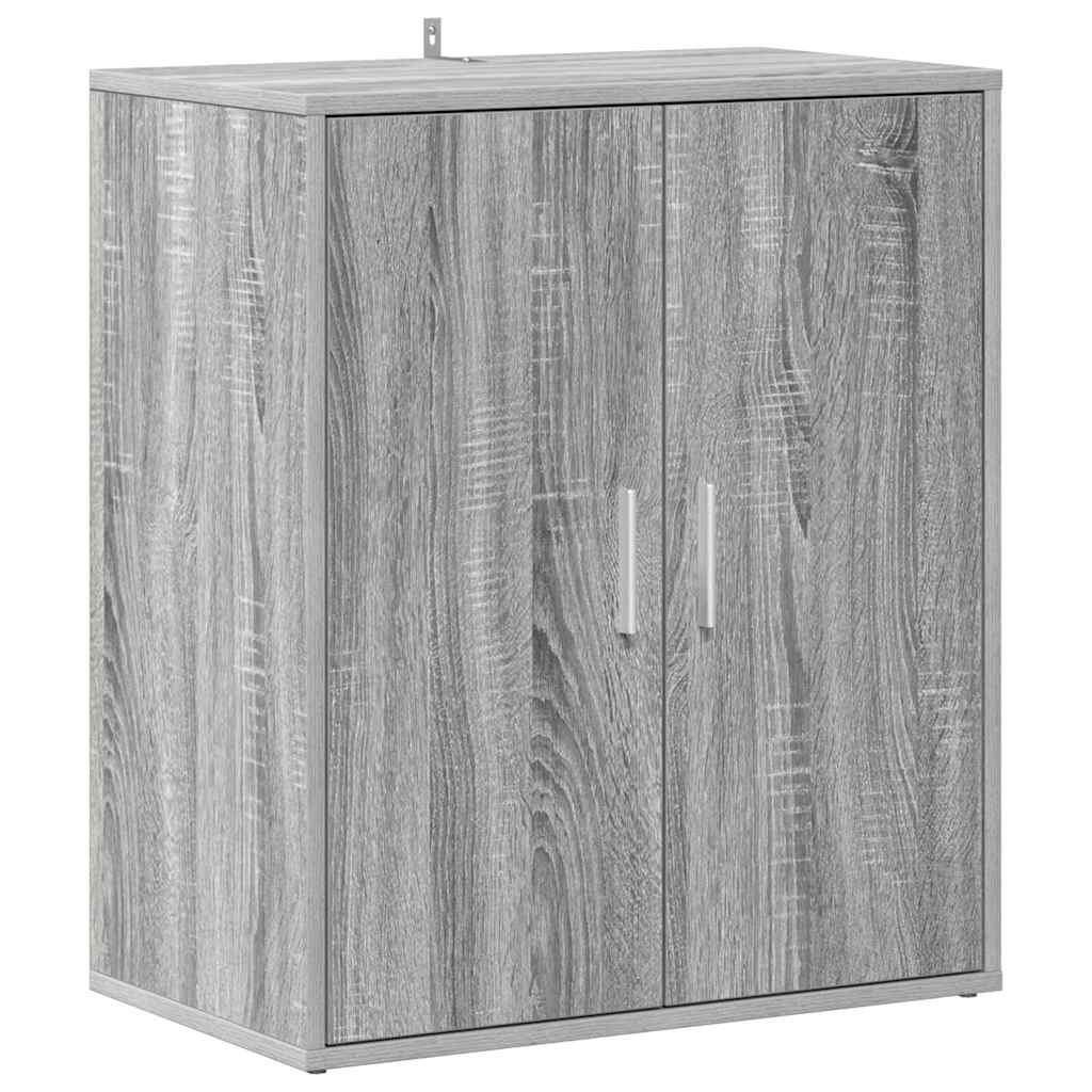Armadi per scarpe 60 x 35 x 70 cm Sonoma grigio