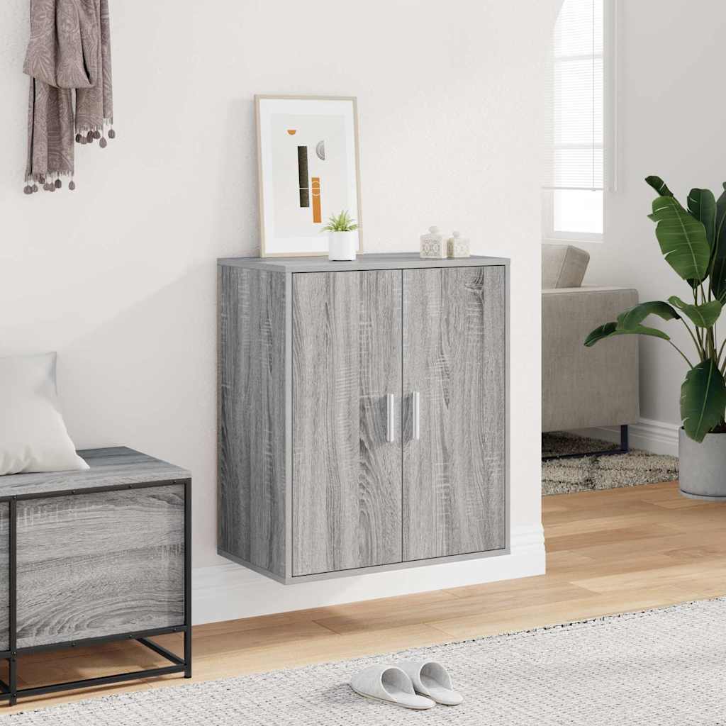 Armadi per scarpe 60 x 35 x 70 cm Sonoma grigio
