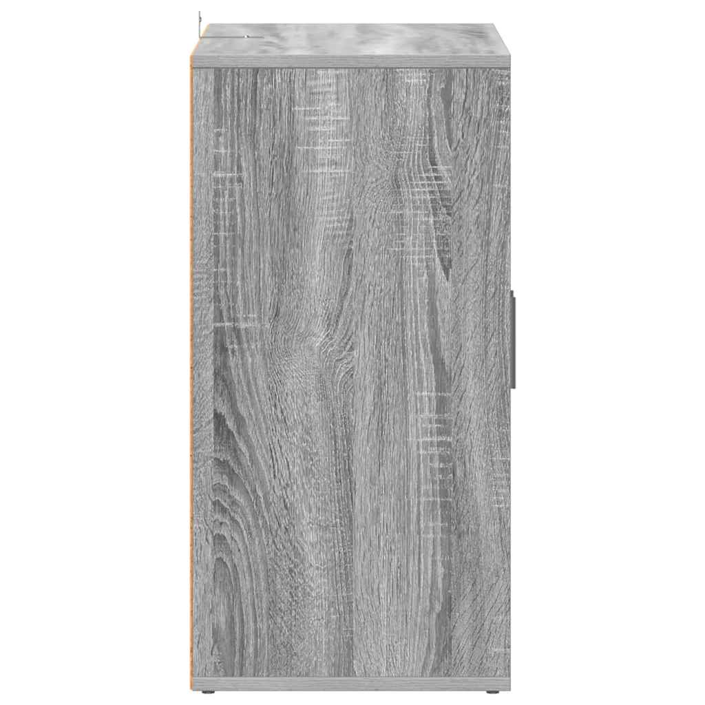 Armadi per scarpe 60 x 35 x 70 cm Sonoma grigio