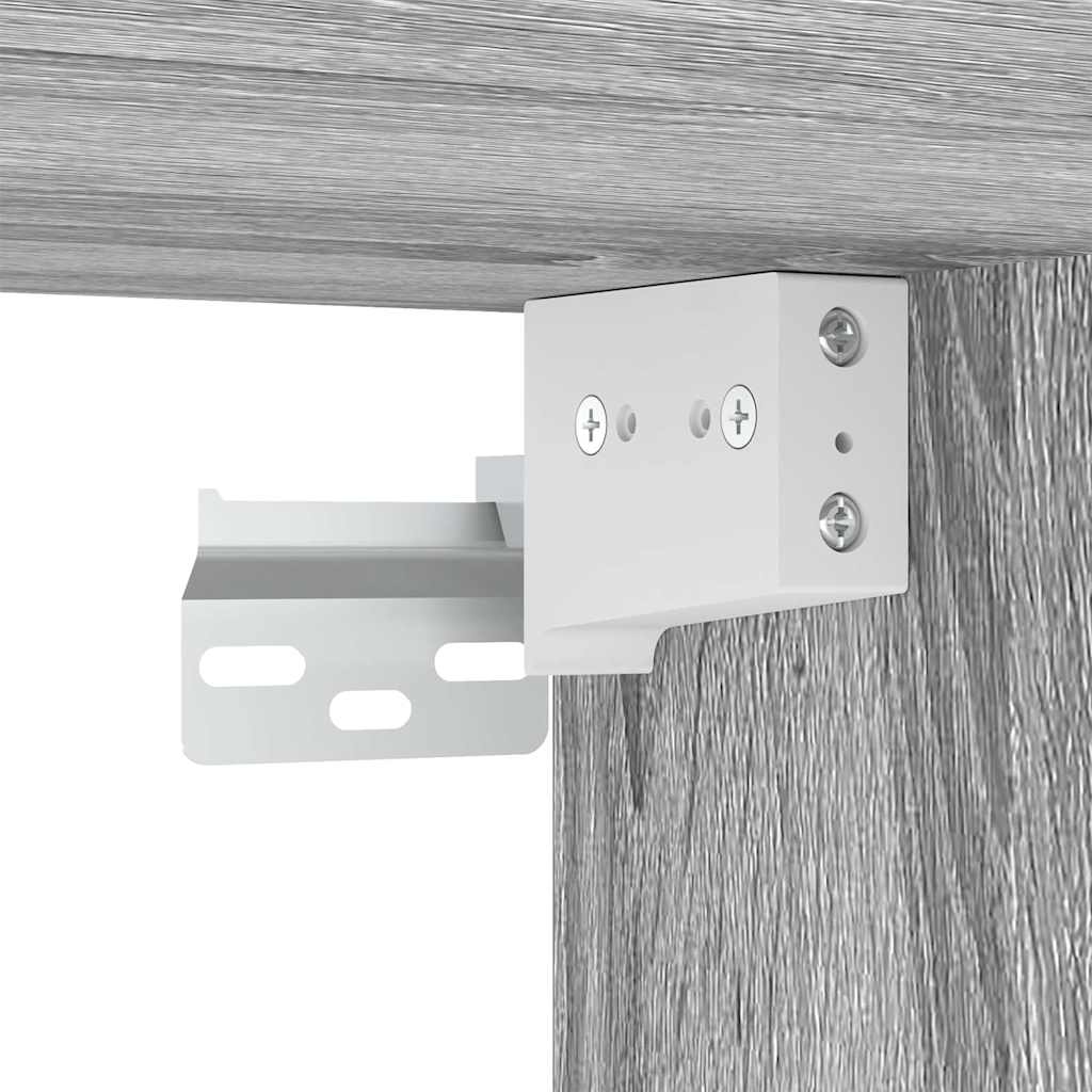 Armadi per scarpe 60 x 35 x 70 cm Sonoma grigio
