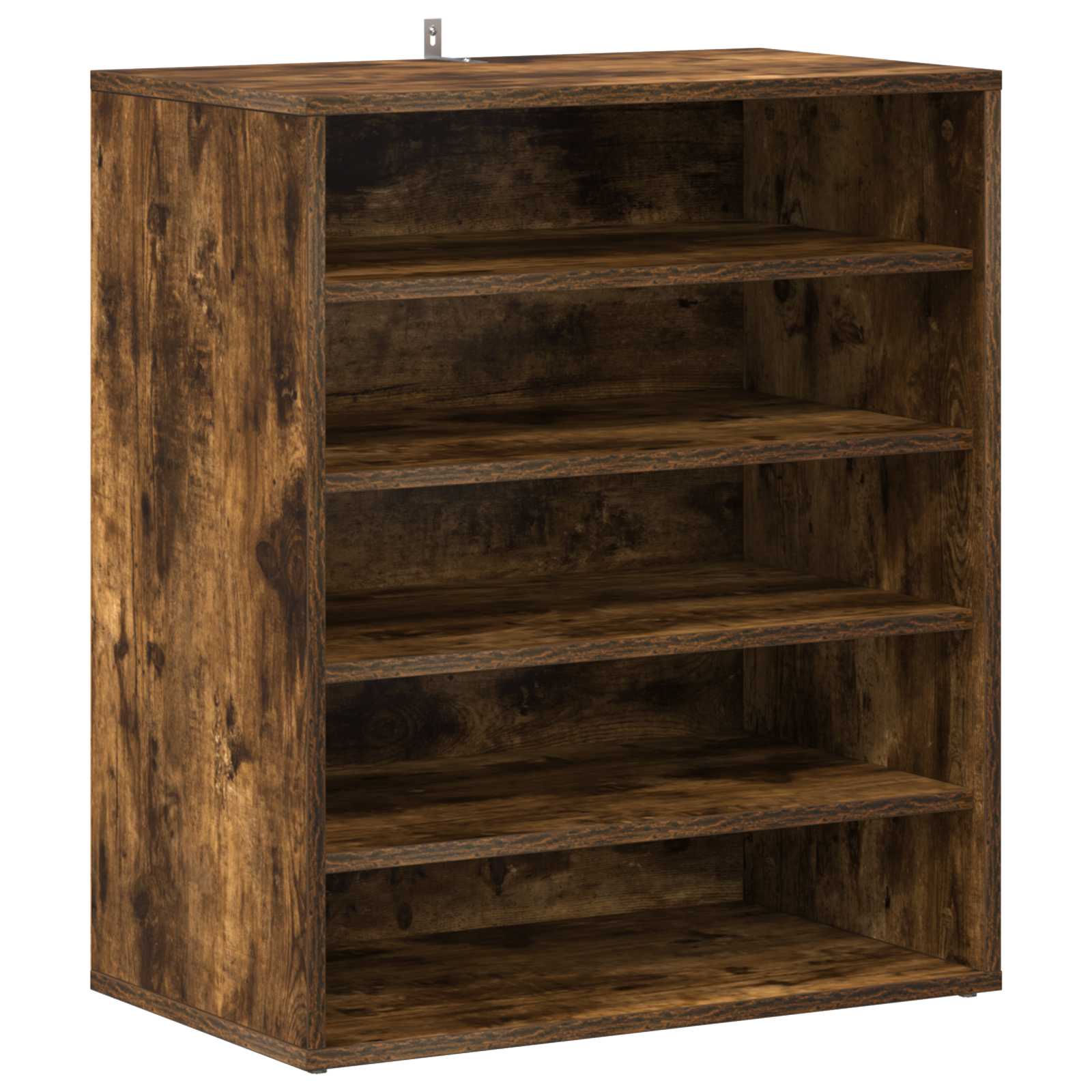 Scarpiera Rovere Fumo 60x35x70 cm in Legno Multistrato