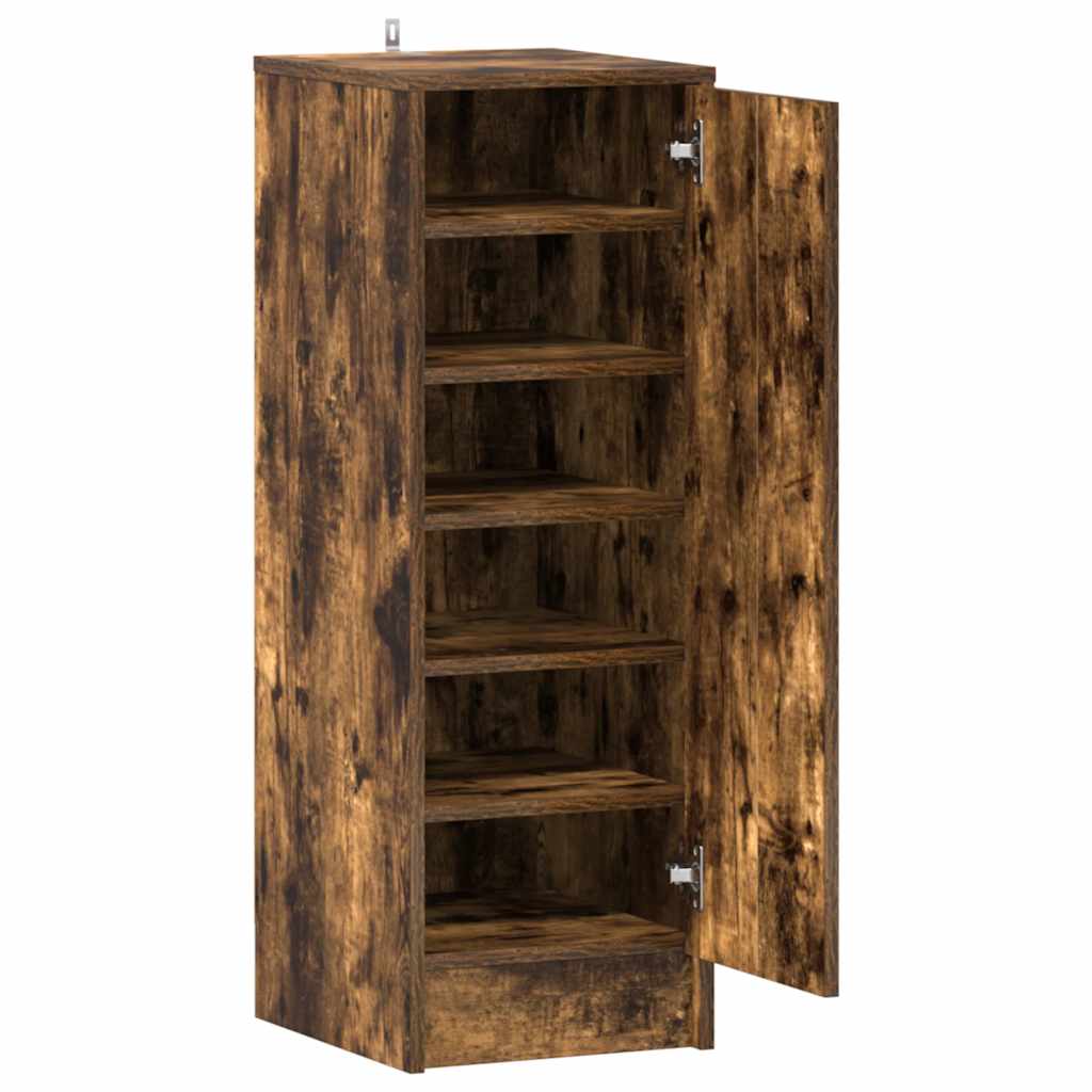 Armadi per scarpe 32 x 35 x 92 cm Rovere Fumo