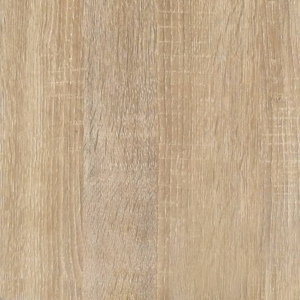 Scarpiera Rovere Sonoma 130x35x54 cm in Legno Multistrato