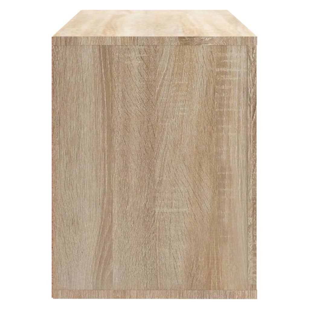 Scarpiera Rovere Sonoma 80x35x45 cm in Legno Multistrato