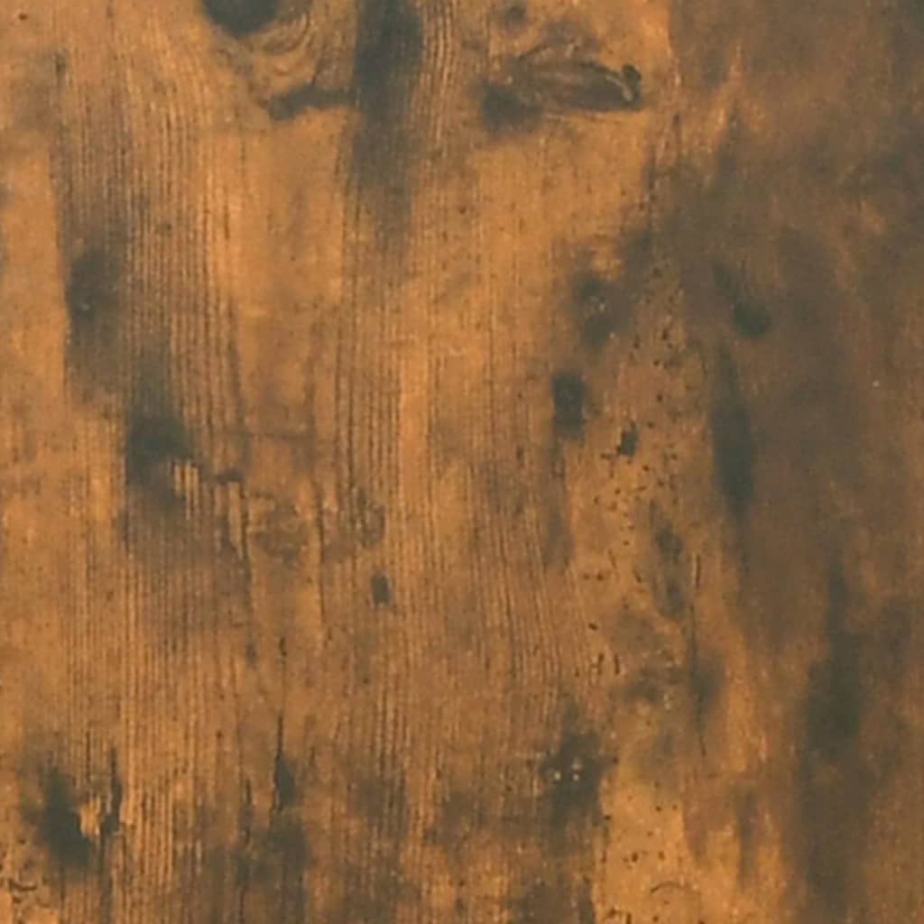 Scarpiera Rovere Fumo 75x35x45 cm in Legno Multistrato