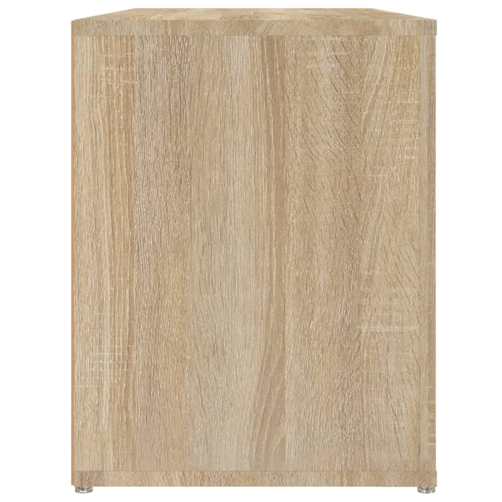 Scarpiera Rovere Sonoma 100x35x45 cm in Legno Multistrato