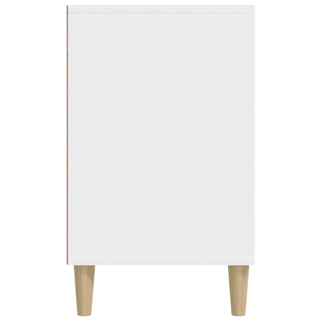 Scarpiera Bianca 102x36x60 cm in Legno Multistrato