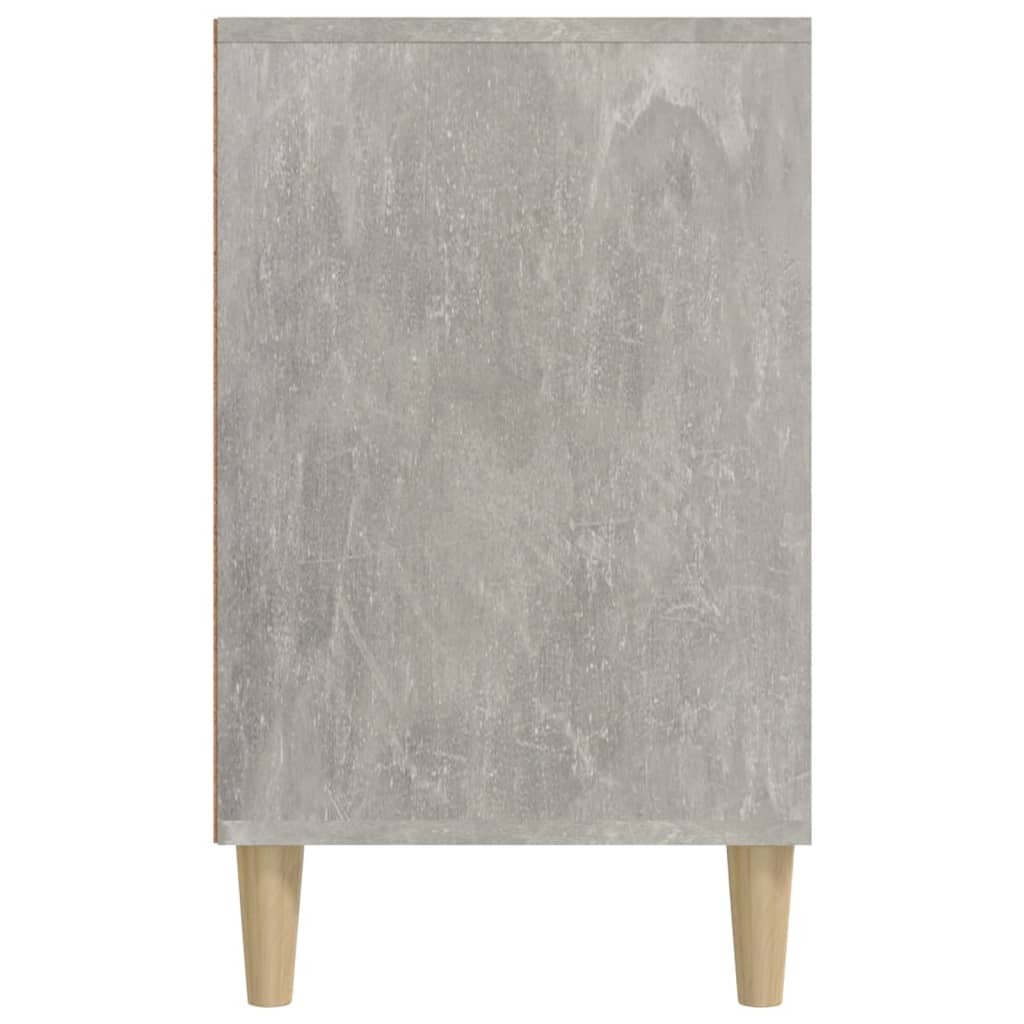 Scarpiera Grigio Cemento 102x36x60 cm in Legno Multistrato