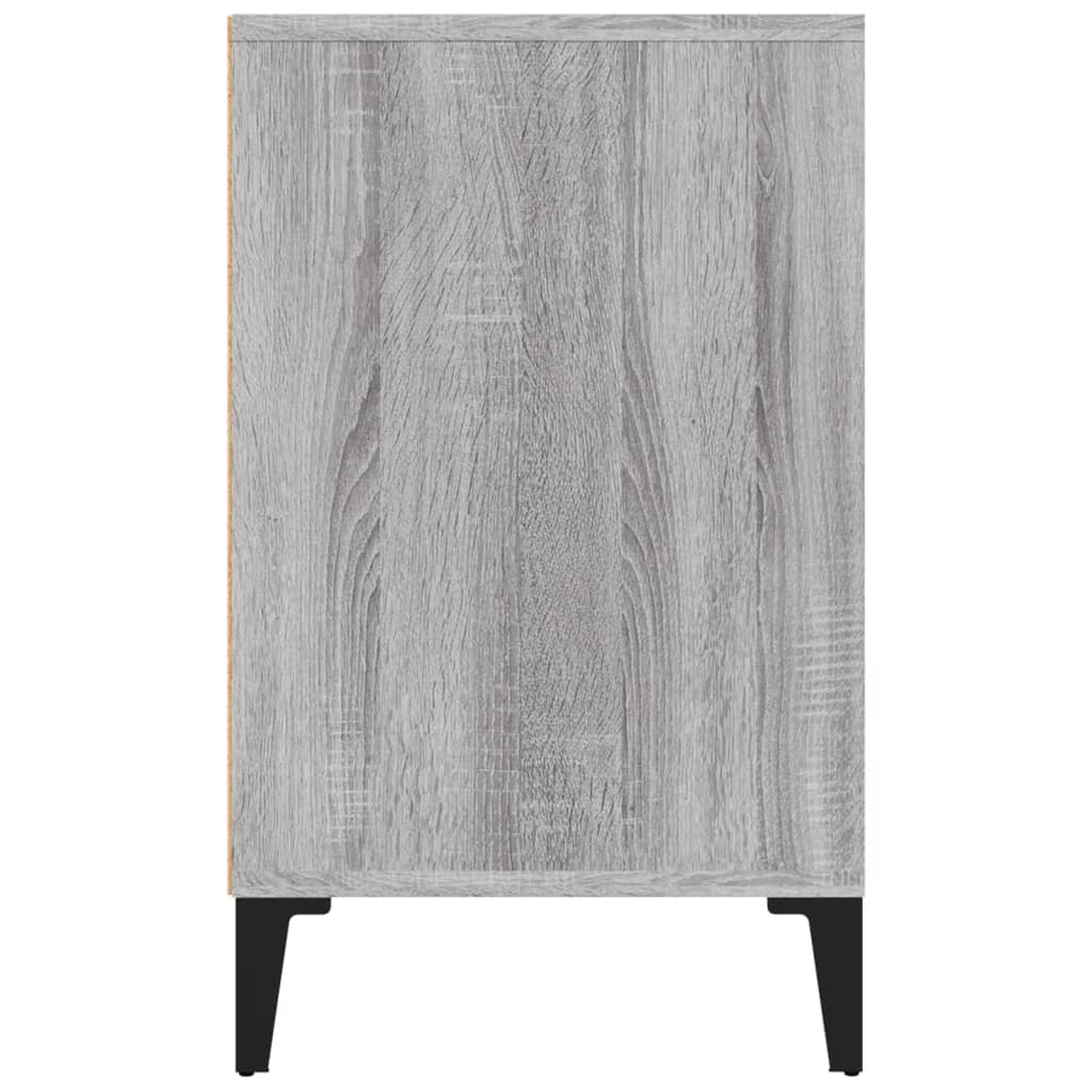 Scarpiera Grigio Sonoma 102x36x60 cm in Legno Multistrato