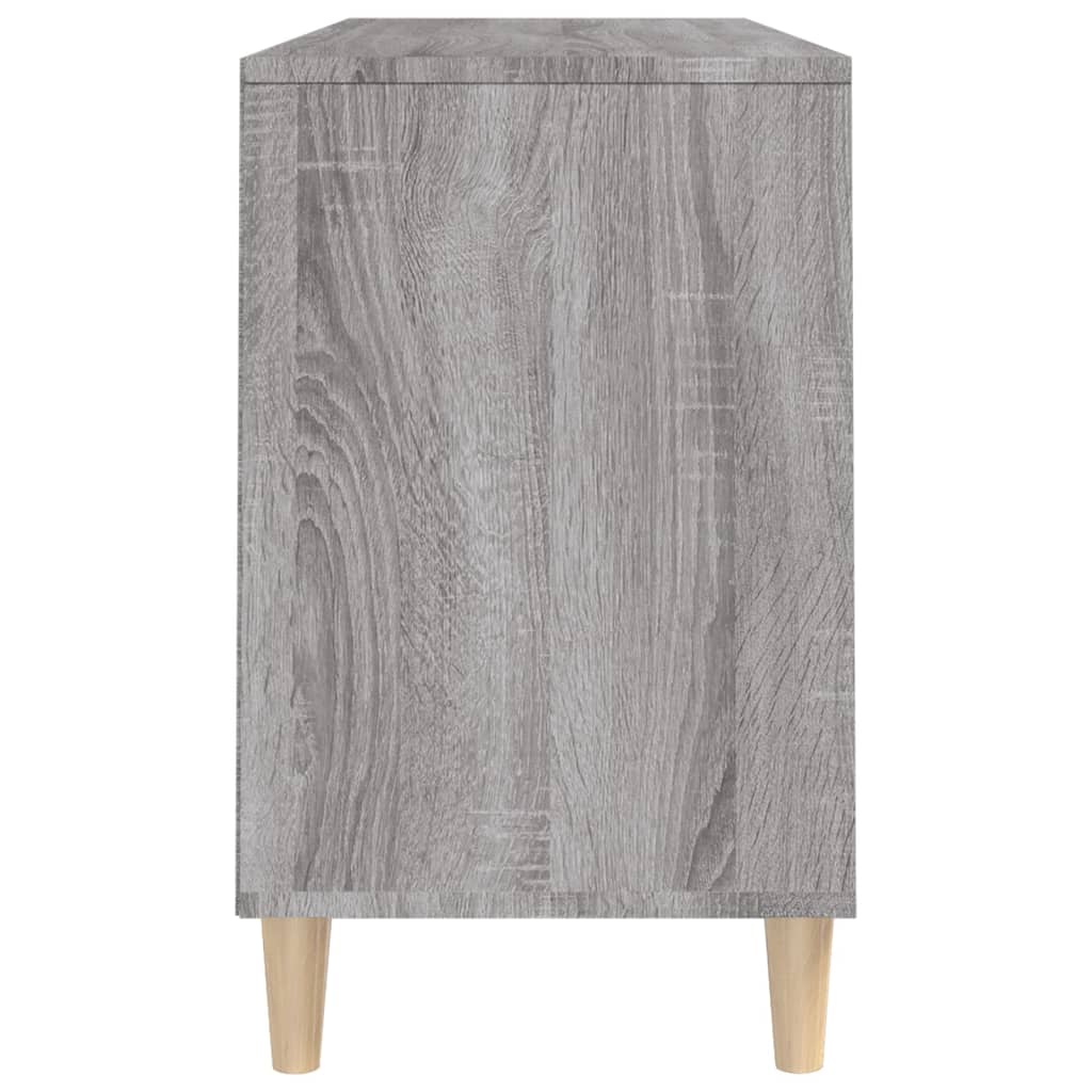 Scarpiera Grigio Sonoma 102x36x60 cm in Legno Multistrato