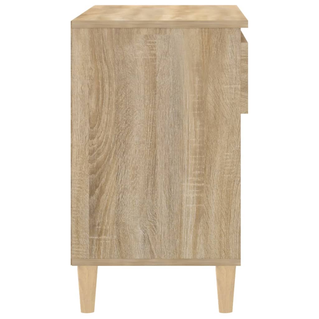 Scarpiera Rovere Sonoma 70x36x60 cm in Legno Multistrato