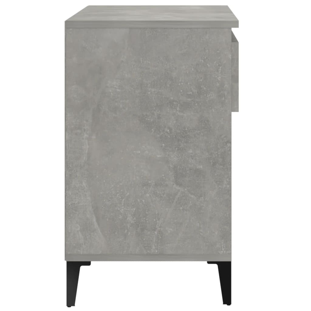 Scarpiera Grigio Cemento 70x36x60 cm in Legno Multistrato