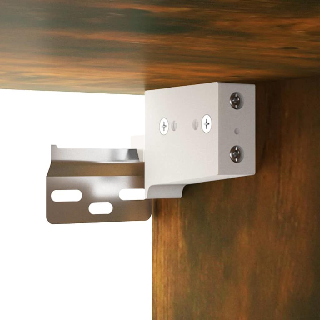 Scarpiera Rovere Fumo 52,5x30x50 cm