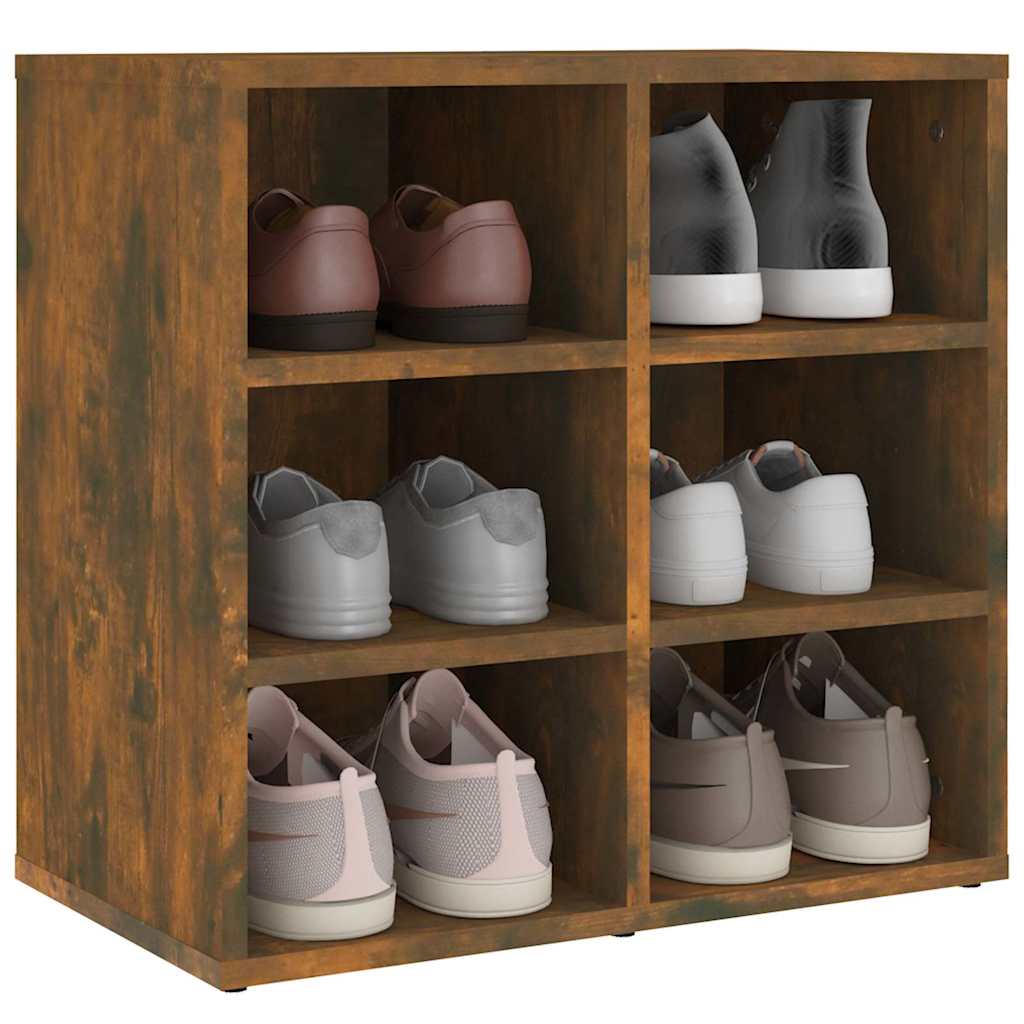 Scarpiera Rovere Fumo 52,5x30x50 cm