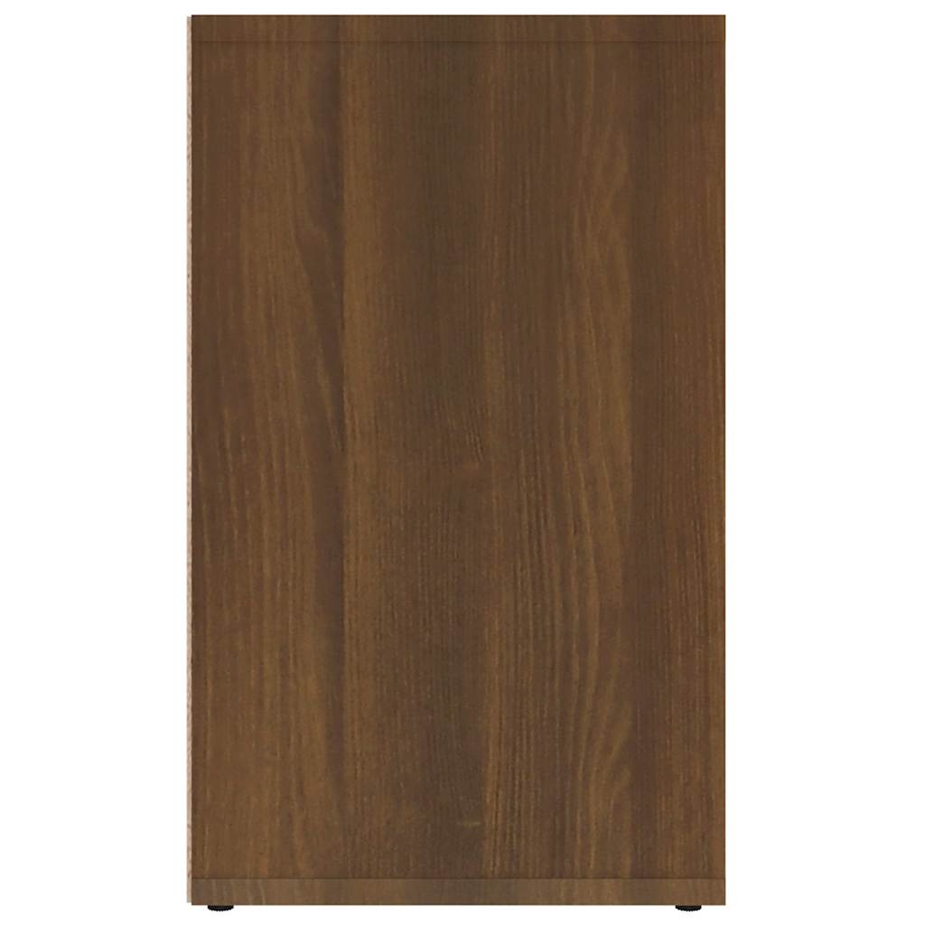 Scarpiera Rovere Marrone 52,5x30x50 cm