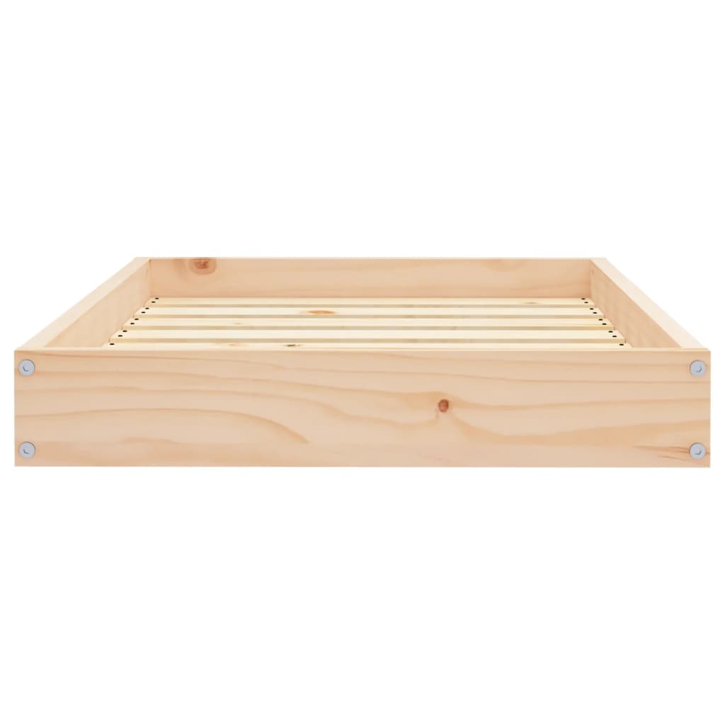 Cuccia per Cani 71,5x54x9 cm in Legno Massello di Pino