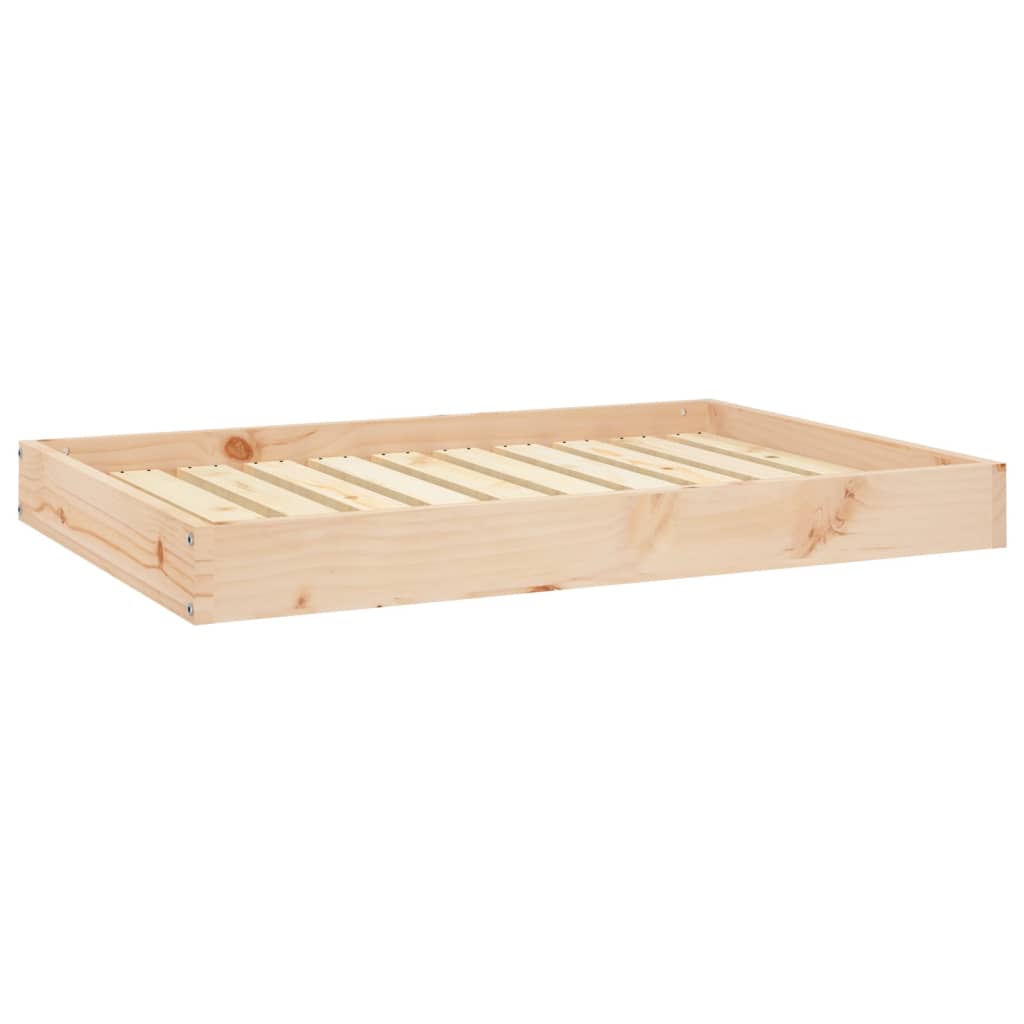 Cuccia per Cani 91,5x64x9 cm in Legno Massello di Pino