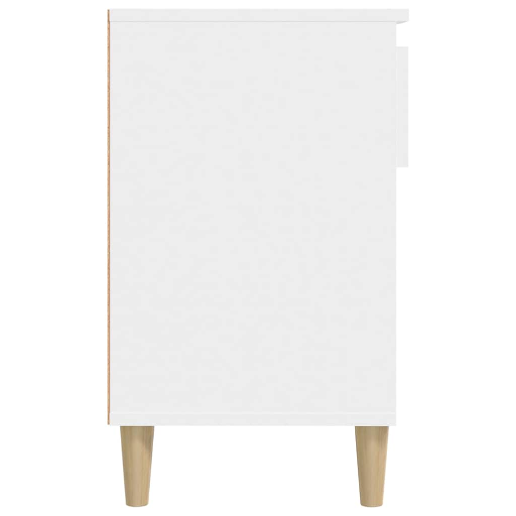 Scarpiera Bianca 102x36x60 cm in Legno Multistrato