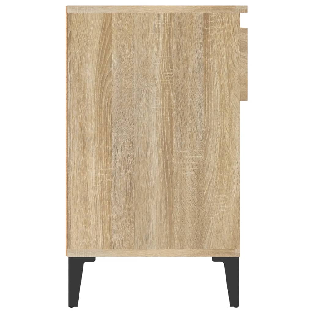 Scarpiera Rovere Sonoma 102x36x60 cm in Legno Multistrato