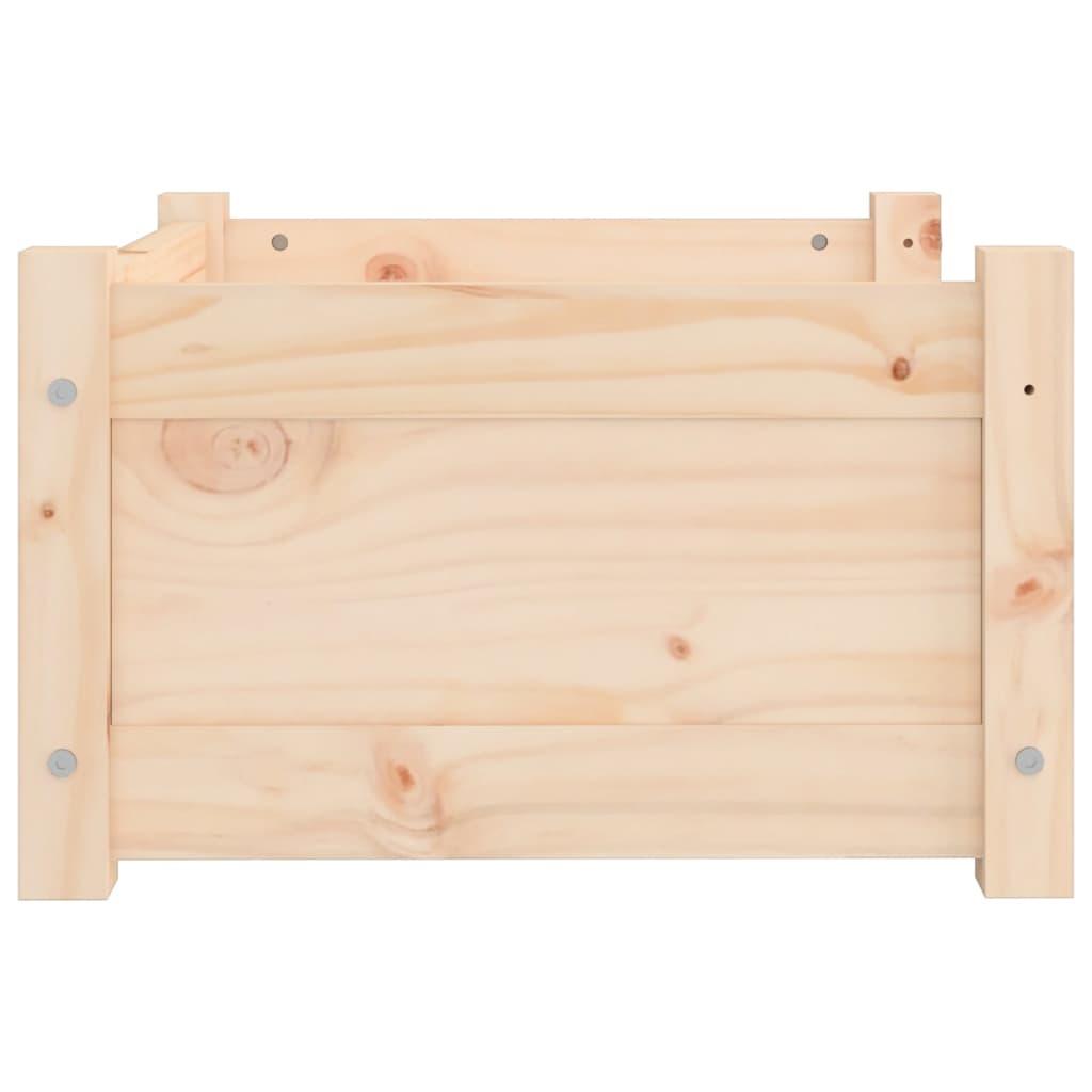 Letto per cani 55,5x45,5x28 cm in legno massello di pino