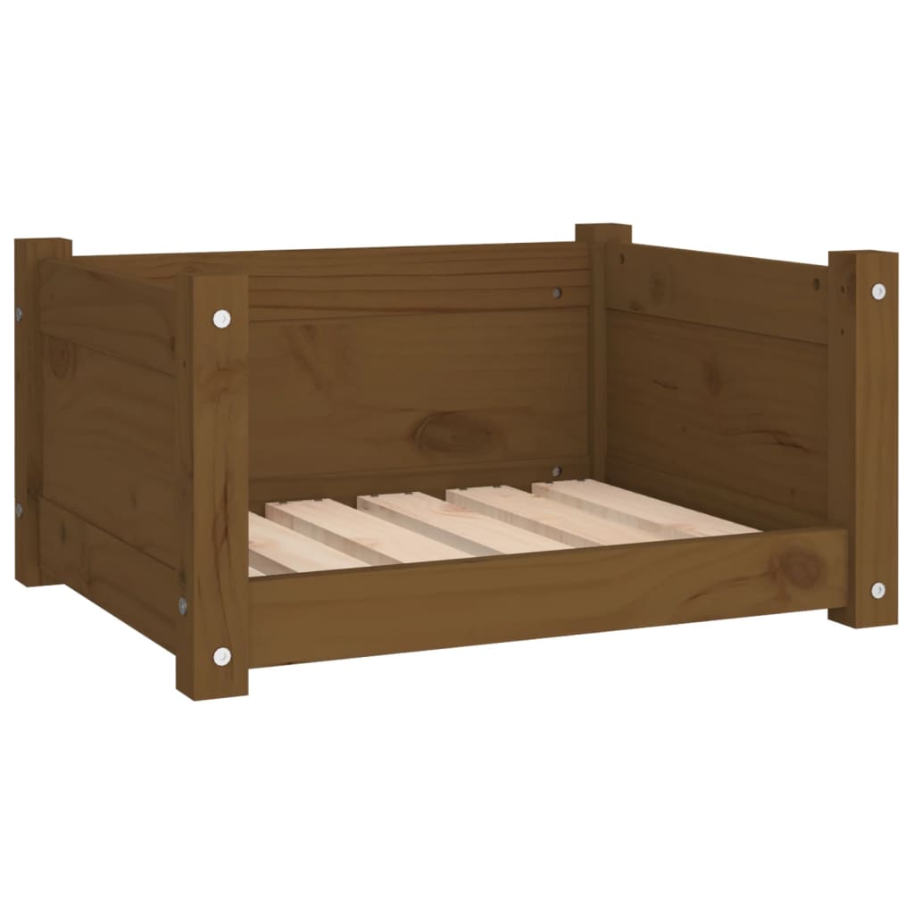 Cuccia per Cani Ambra 55,5x45,5x28 cm Legno Massello di Pino