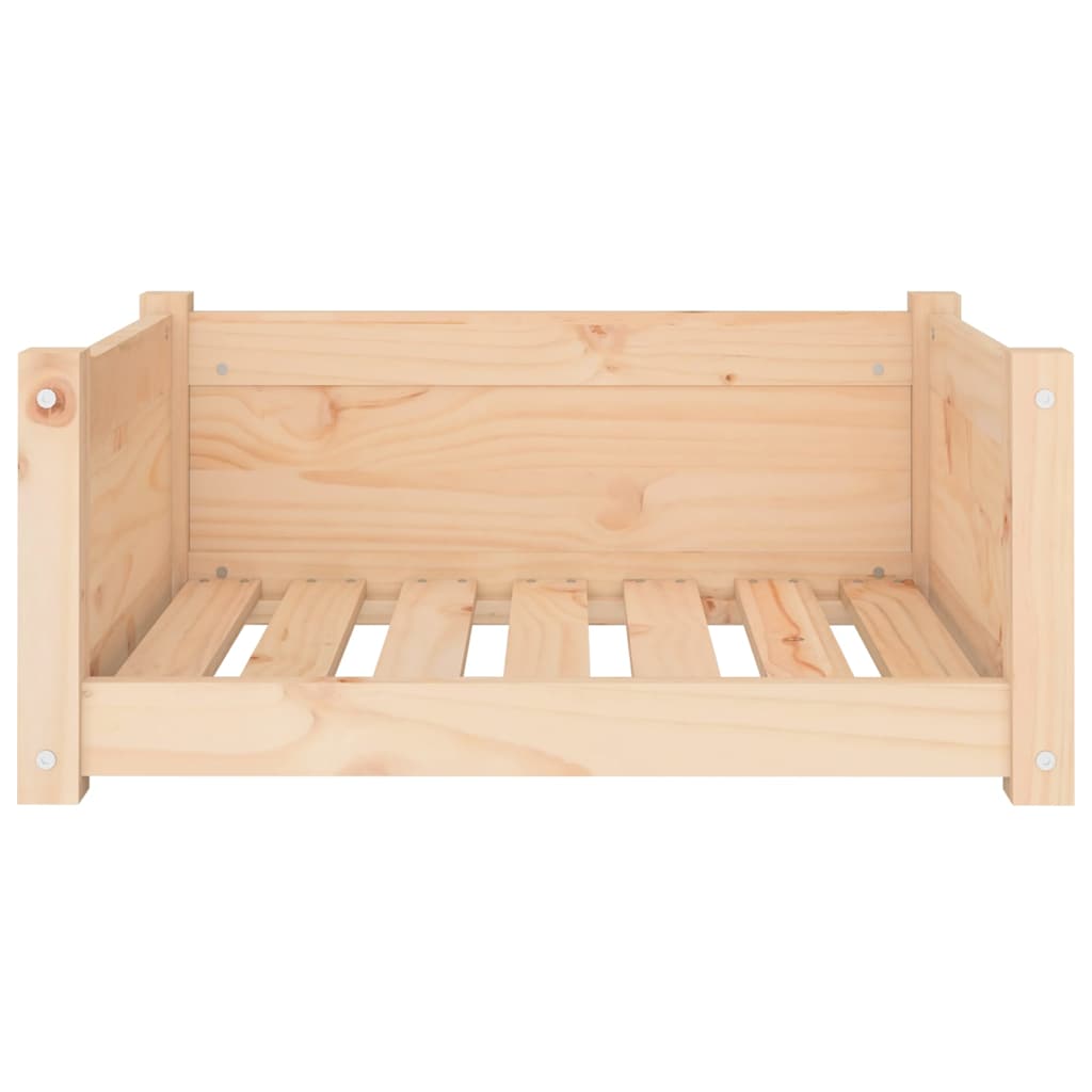 Letto per cani 65,5x50,5x28 cm in legno di pino massiccio