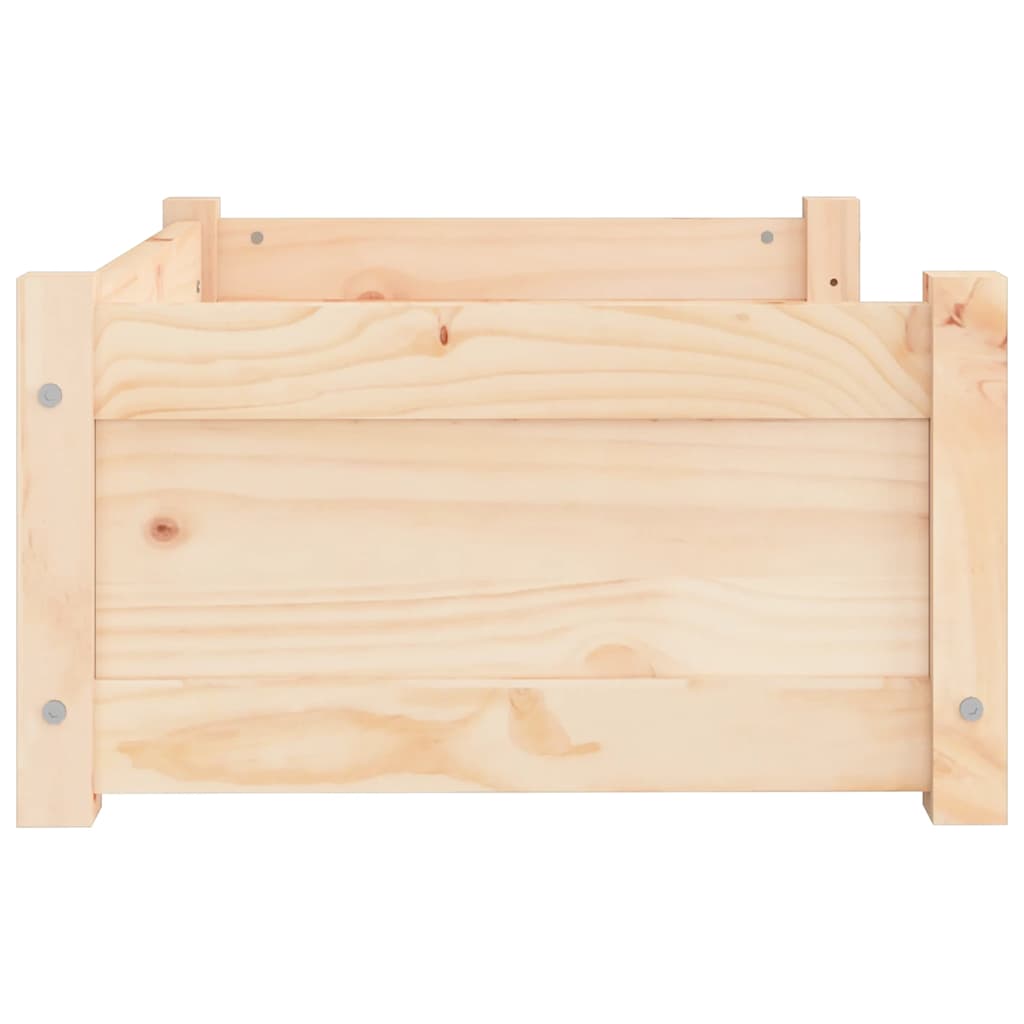 Letto per cani 65,5x50,5x28 cm in legno di pino massiccio