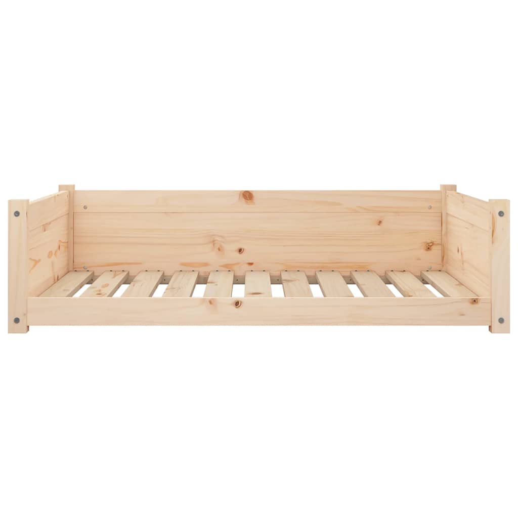 Cuccia per Cani 95,5x65,5x28 cm in Legno Massello di Pino