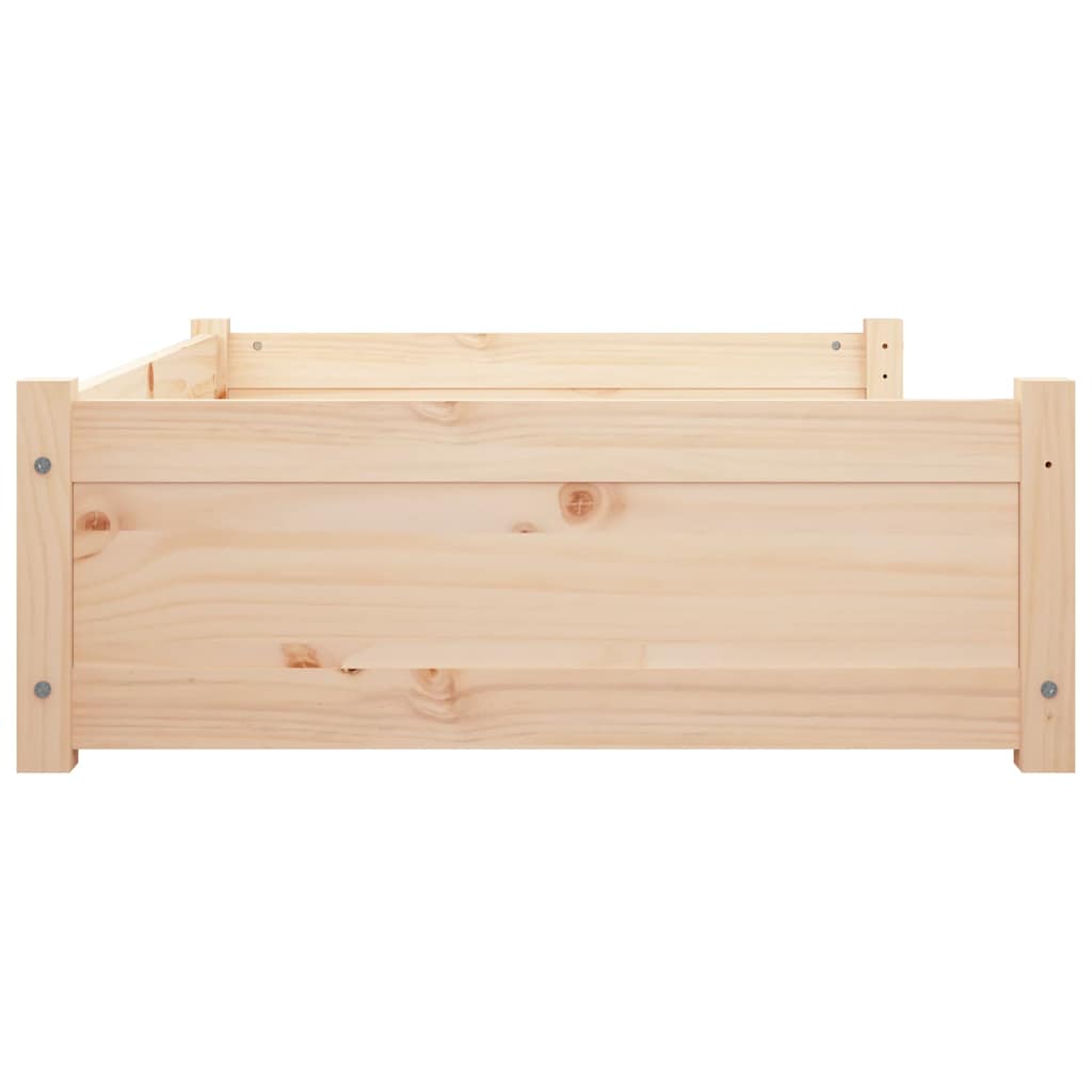Cuccia per Cani 95,5x65,5x28 cm in Legno Massello di Pino