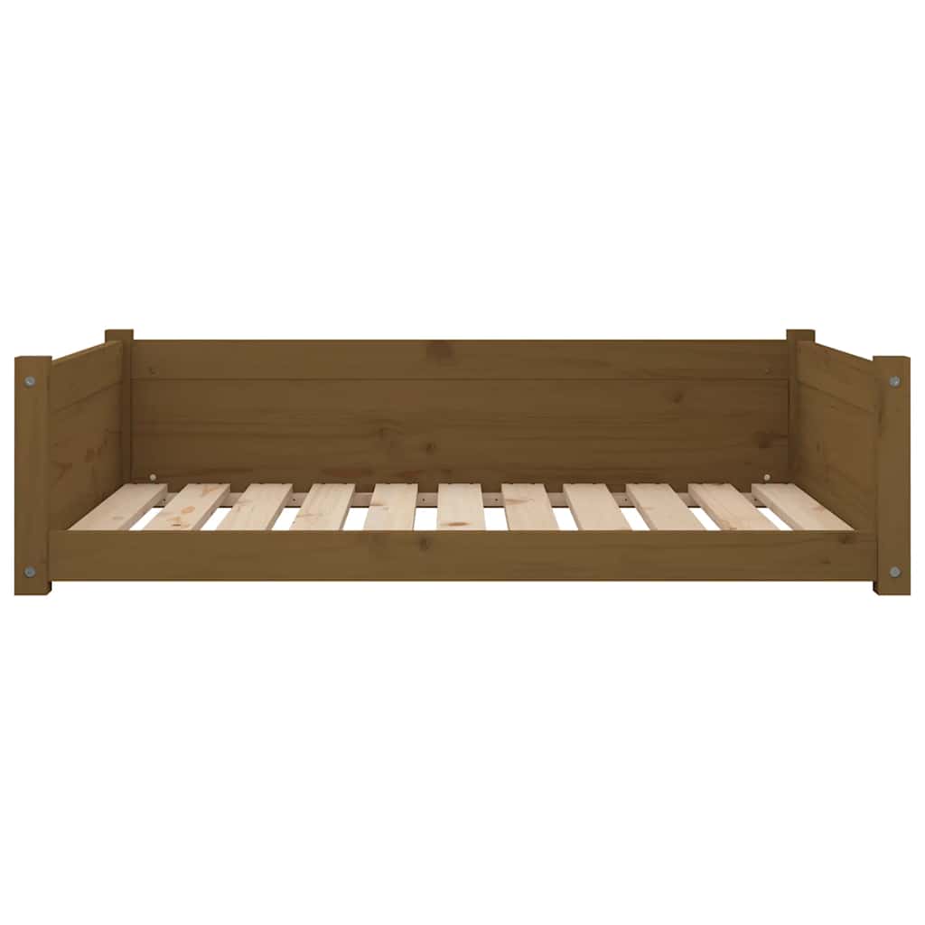 Cuccia per Cani Ambra 95,5x65,5x28cm in Legno Massello di Pino