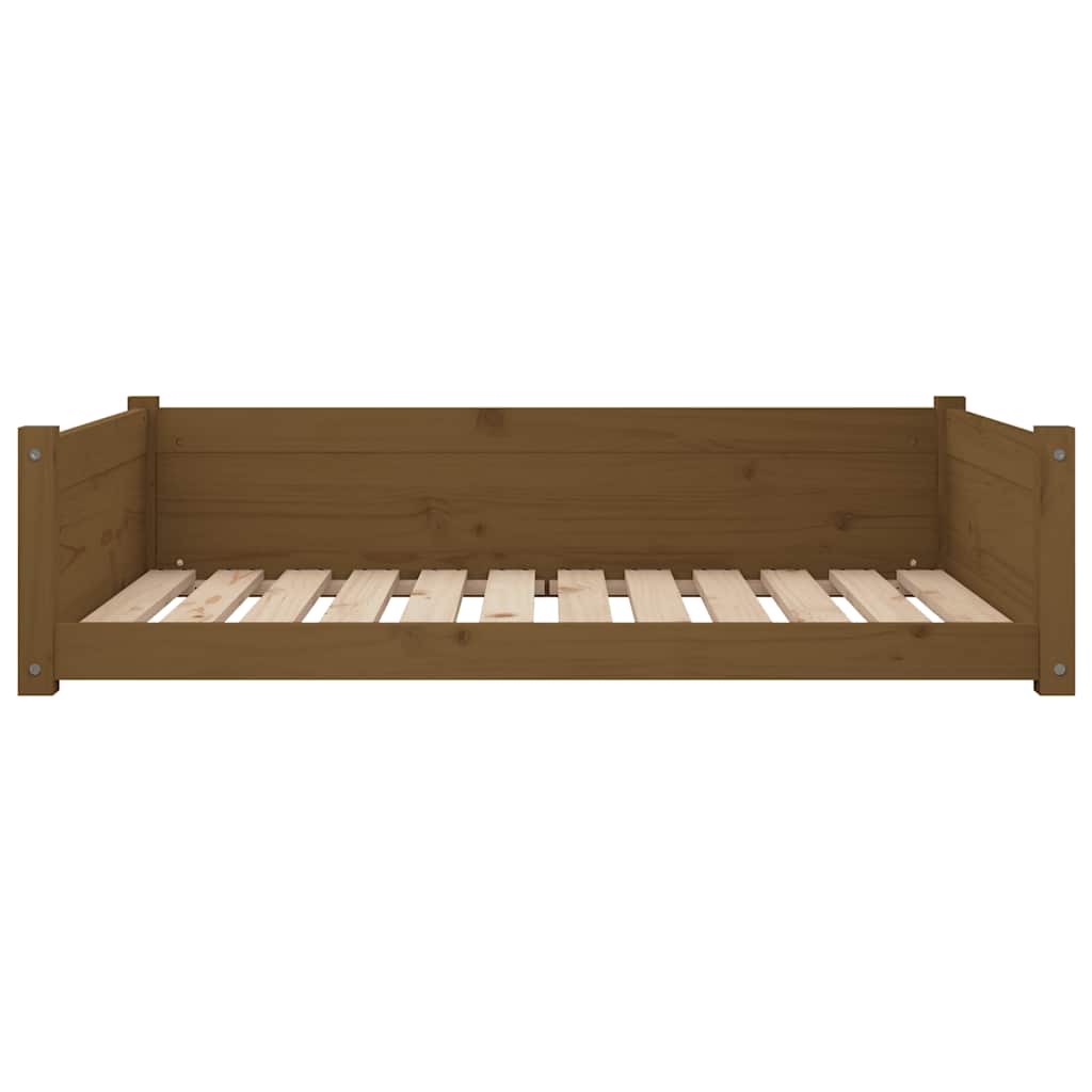Cuccia per Cani Ambra 105,5x75,5x28cm in Legno Massello di Pino
