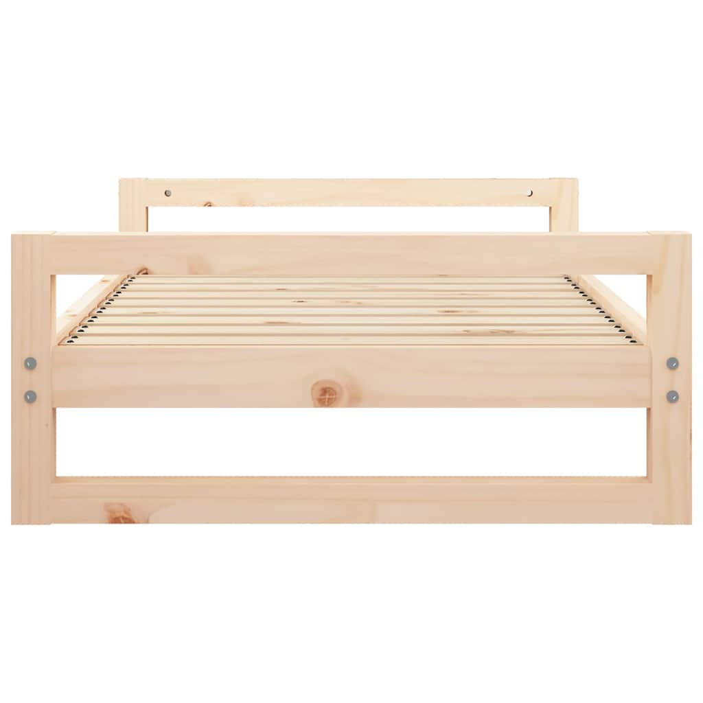 Cuccia per Cani 95,5x65,5x28 cm in Legno Massello di Pino