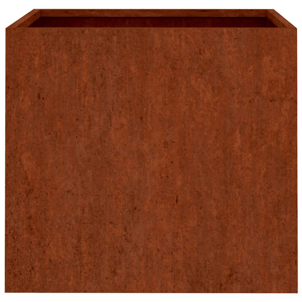 Fioriera 49x47x46 cm Acciaio Corten