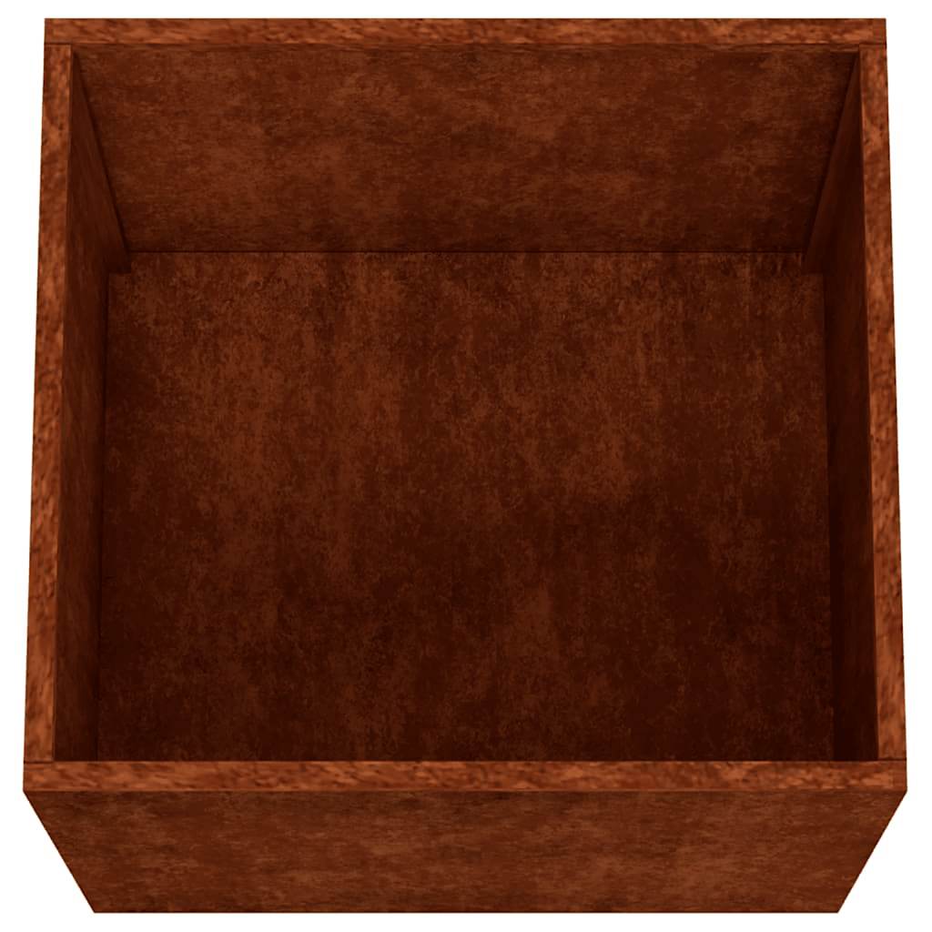 Fioriera 49x47x46 cm Acciaio Corten