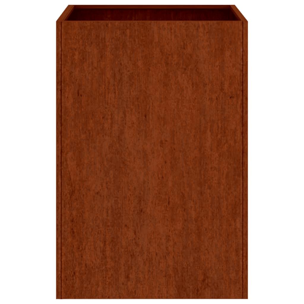 Fioriera 42x38x75 cm Acciaio Corten