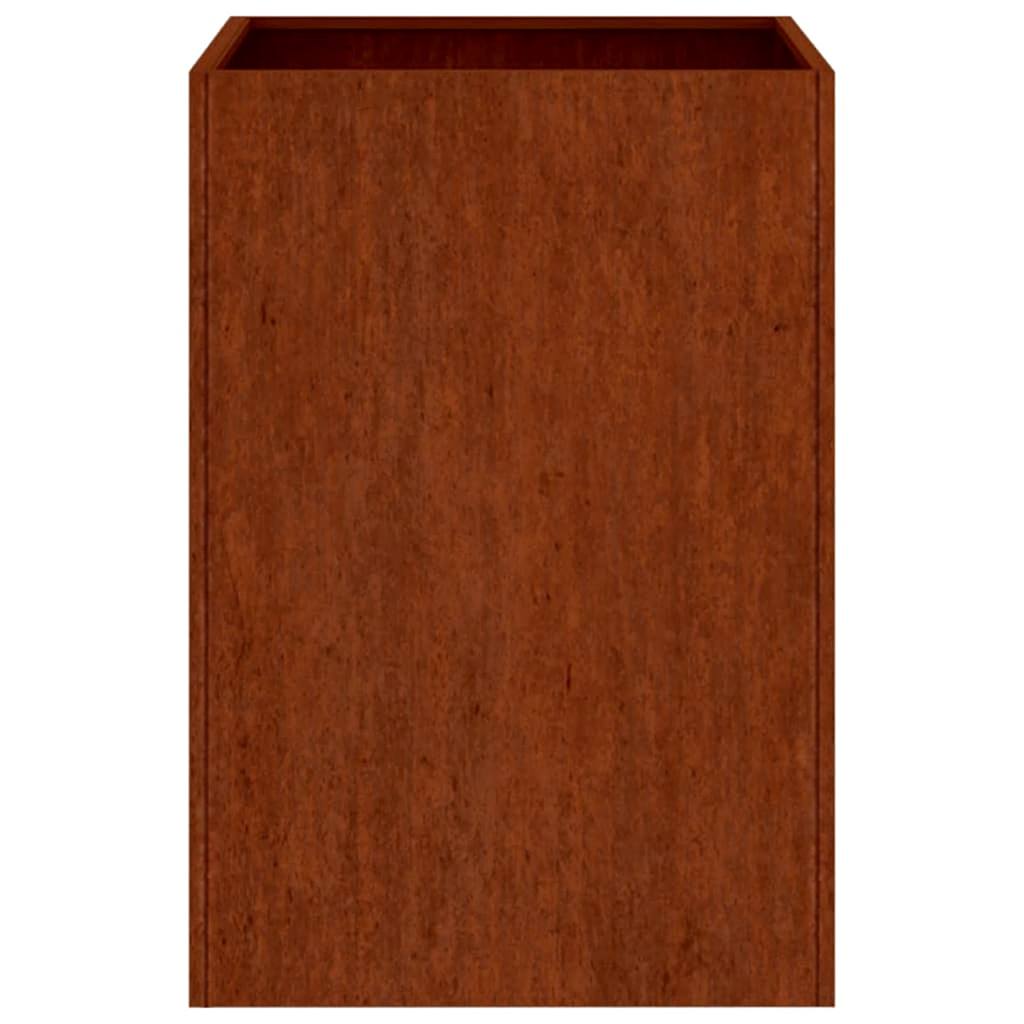 Fioriera 52x48x75 cm Acciaio Corten