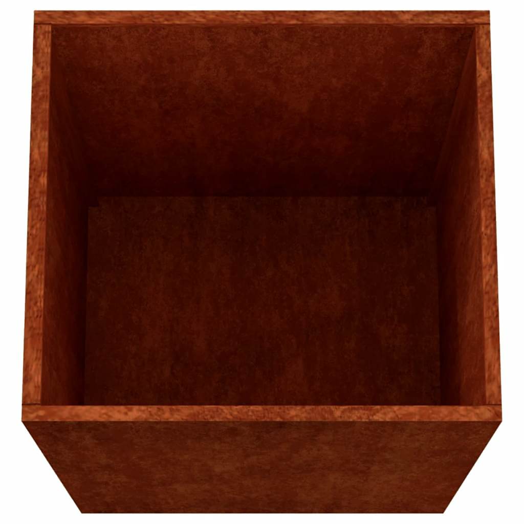 Fioriera 52x48x75 cm Acciaio Corten