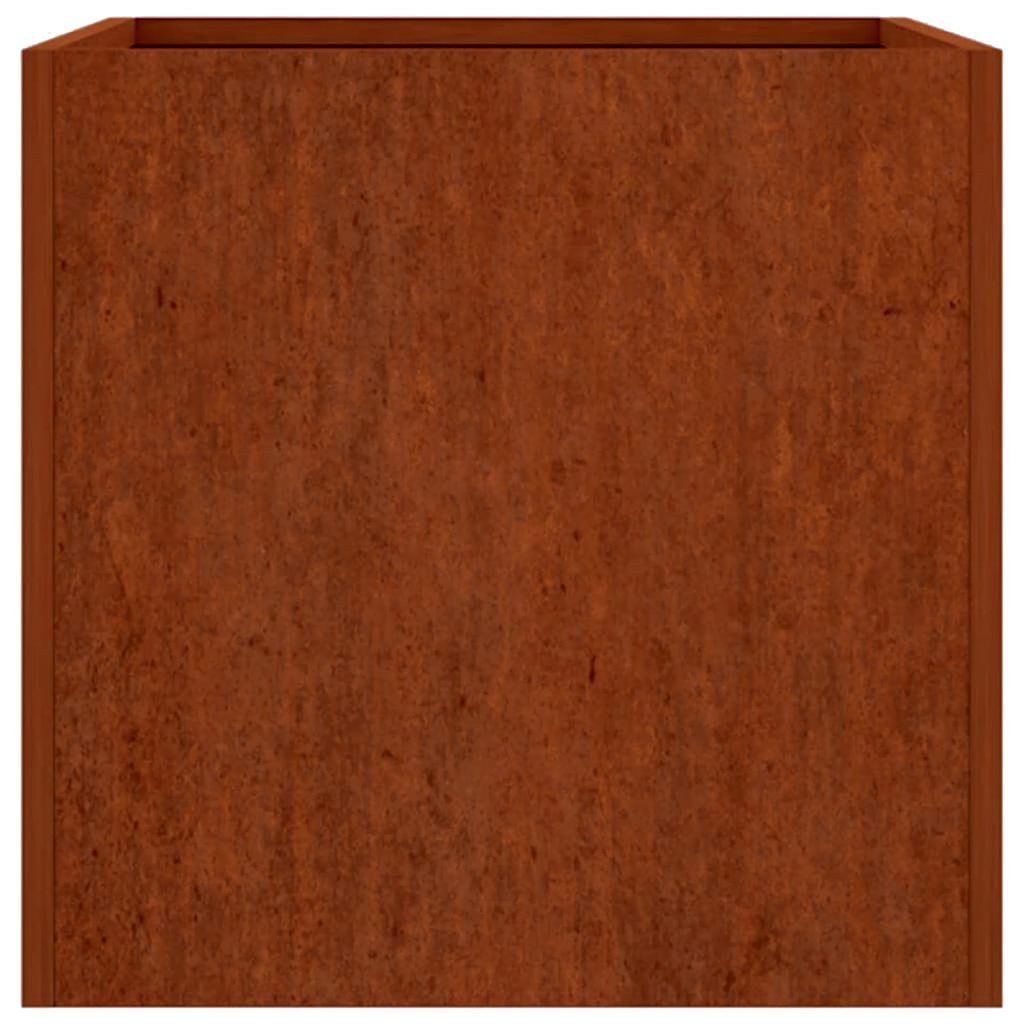 Fioriera 62x47x46 cm Acciaio Corten