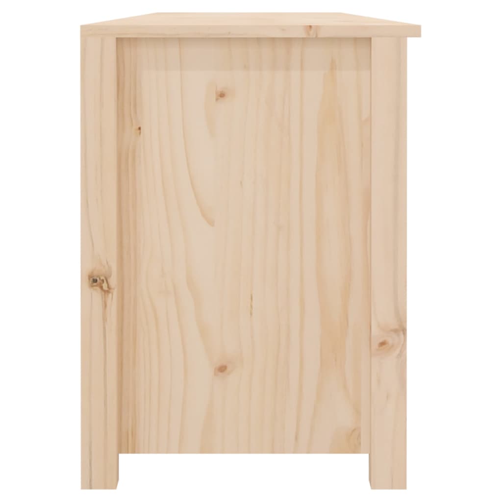 Scarpiera 160x36,5x50 cm in Legno Massello di Pino