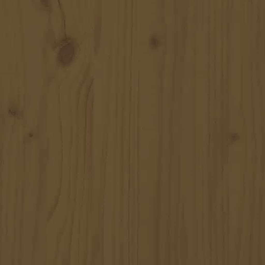 Fioriere 2 pz Ambra 40x40x52,5 cm in Legno Massello di Pino
