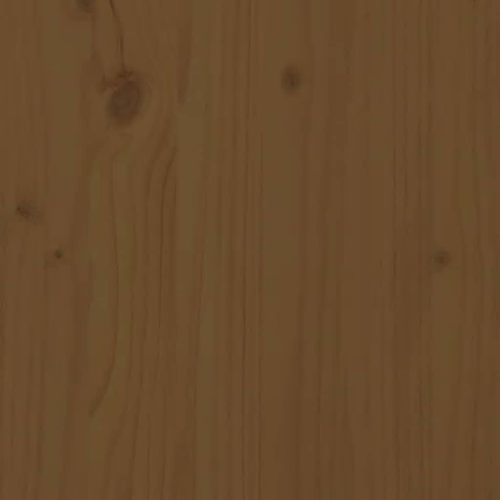 Cuccia per Cani Ambra 71x55x70 cm in Legno Massello di Pino