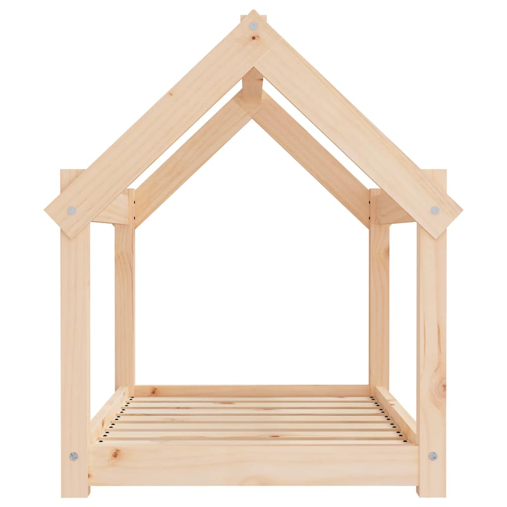Cuccia per Cani 81x60x70 cm in Legno Massello di Pino