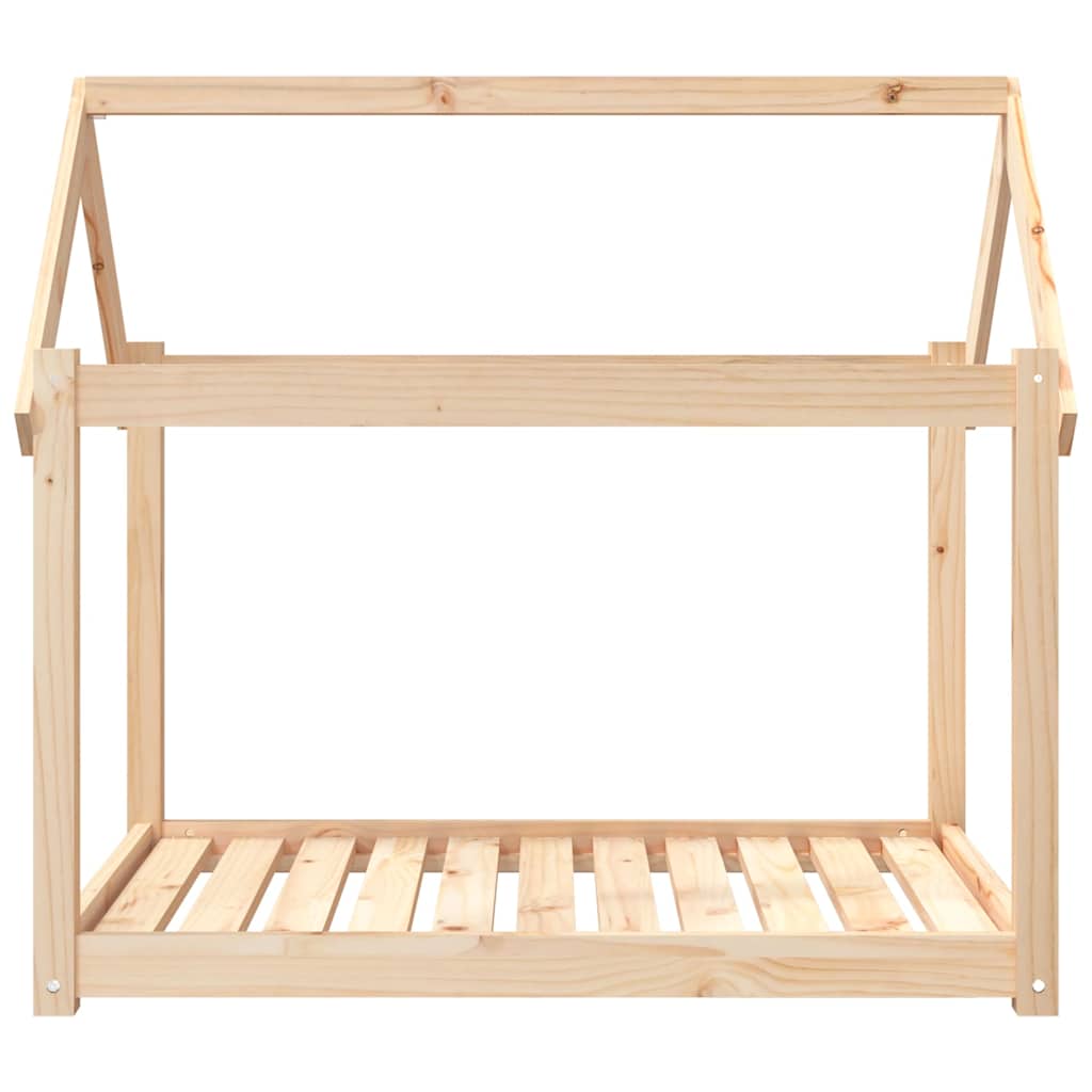 Cuccia per Cani 101x70x90 cm in Legno Massello di Pino