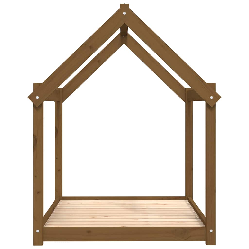 Cuccia per Cani Ambra 111x80x100 cm in Legno Massello di Pino