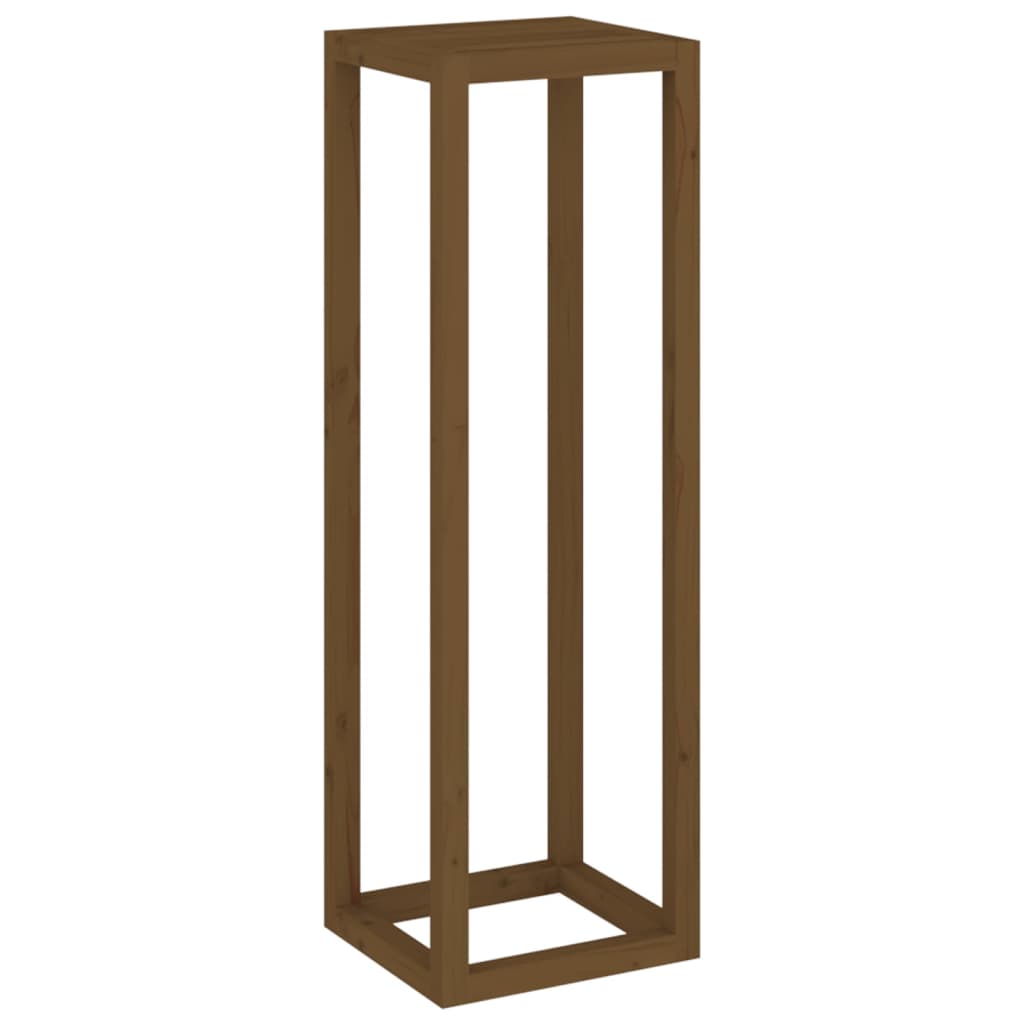 Set Supporti per Piante 3 pz Ambra in Legno Massello di Pino