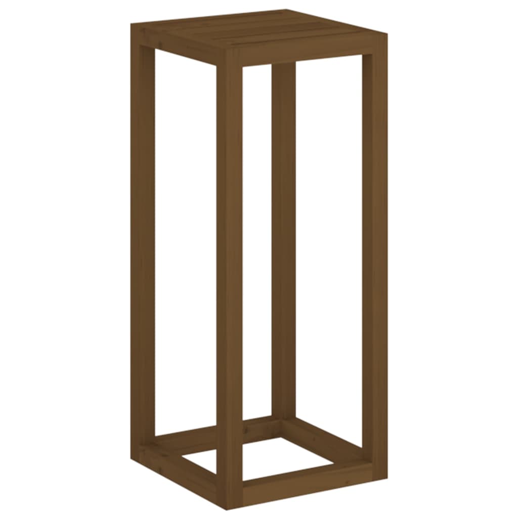 Set Supporti per Piante 3 pz Ambra in Legno Massello di Pino