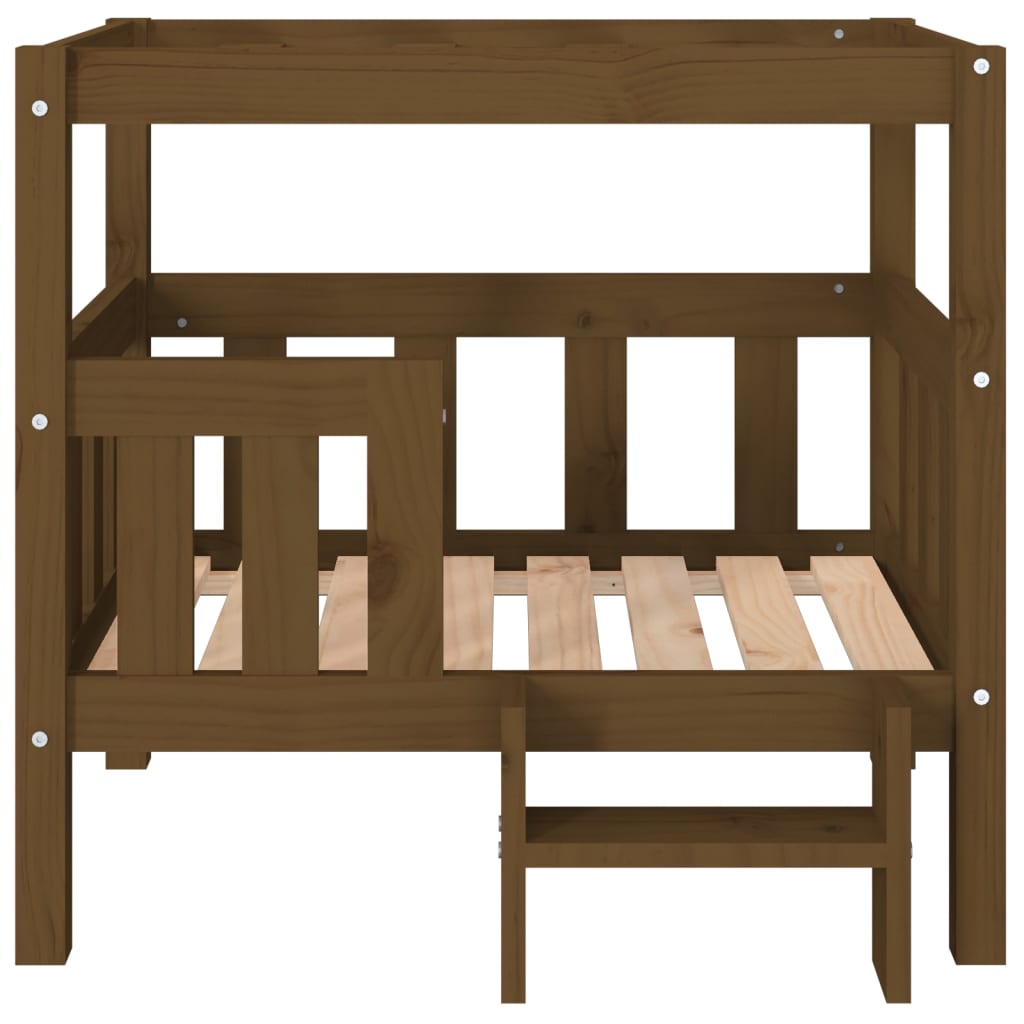 Cuccia per Cani Ambra 75,5x63,5x70 cm in Legno Massello di Pino