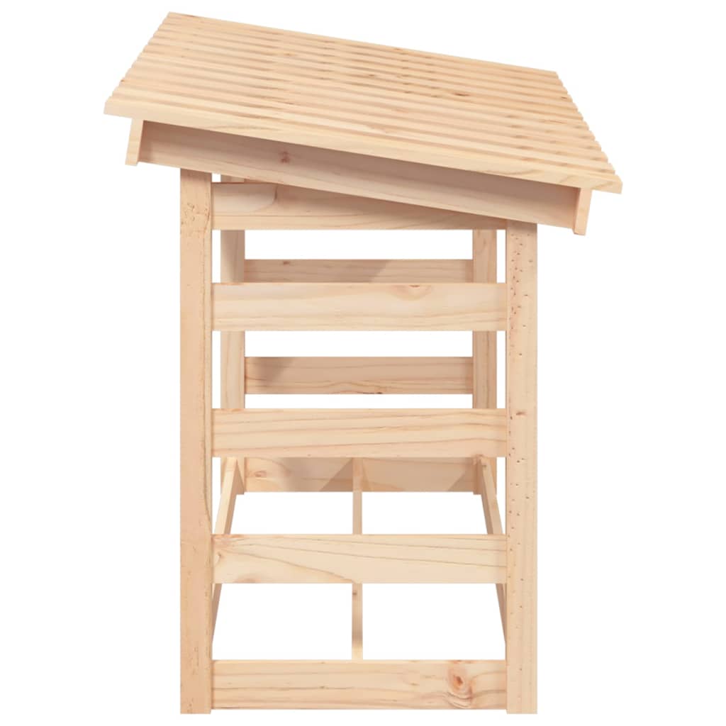Portalegna 108x64,5x78 cm in Legno Massello di Pino