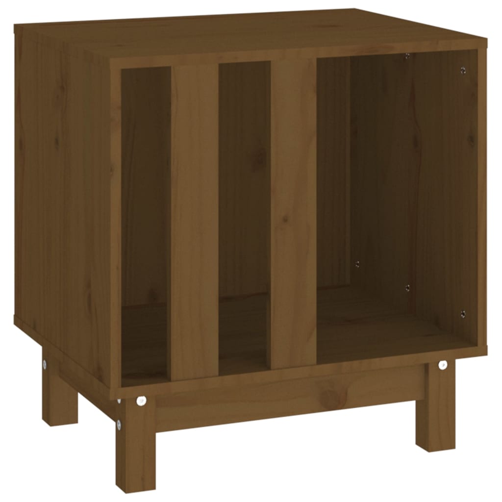 Casetta per Cani Ambra 50x40x52 cm in Legno Massello di Pino